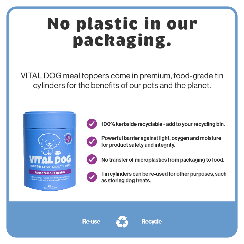 Vital Dog Product Carousel Tiles Gut Packaging