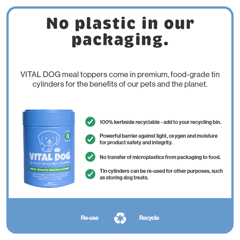 Vital Dog Product Carousel Tiles Multi Packaging